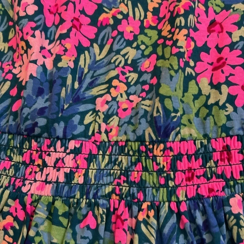 Lilly Pulitzer Girls Mylah Mini Dress x- large (12-14) NWT in multi tiny garden